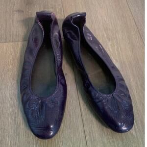 Arche Laius Women's Purple‎ Leather Ballet Flats Shoes Size US 10.5 Ballerina
